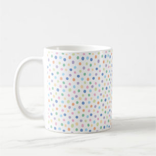 Mug Dots Confetti dessinés à la main pour un café M