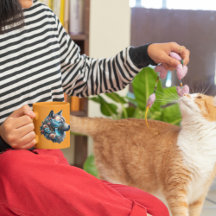 Double exposition Wolf et paysage naturel