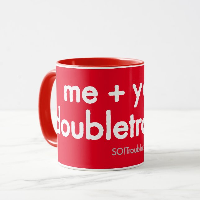 Mug double problème ! (Devant gauche)