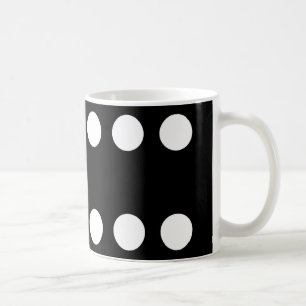 Mug Double Six Domino Noir