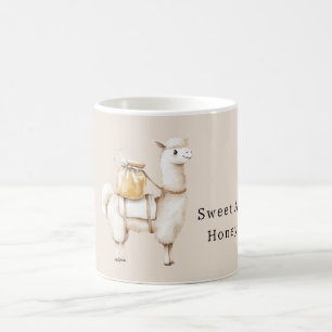 Mug Douce comme l'Alpaca au miel
