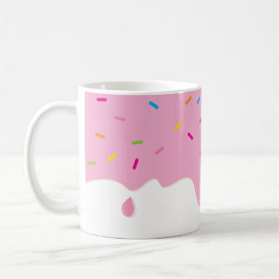 Mug DOUCE MODERNE trempante glacée saupoudrées de crèm