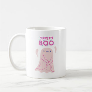 Mug Douceur amusante Adorable rose Fantôme Affection