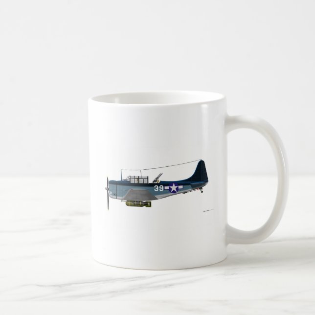 Mug Douglas SBD-5 courageuse (Droite)