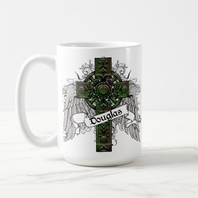 Mug Douglas Tartan Cross (Gauche)