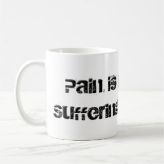 Mug Douleur et souffrance