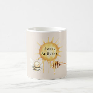 Mug Doux comme l'abeille solaire au miel