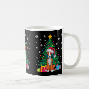 Mug Doux moche Xmas arbre léger italien Greyhound chie