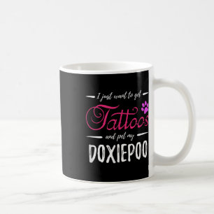 Mug Doxiepoo Amoureux des chiens Tattoo Funny Chien Ma