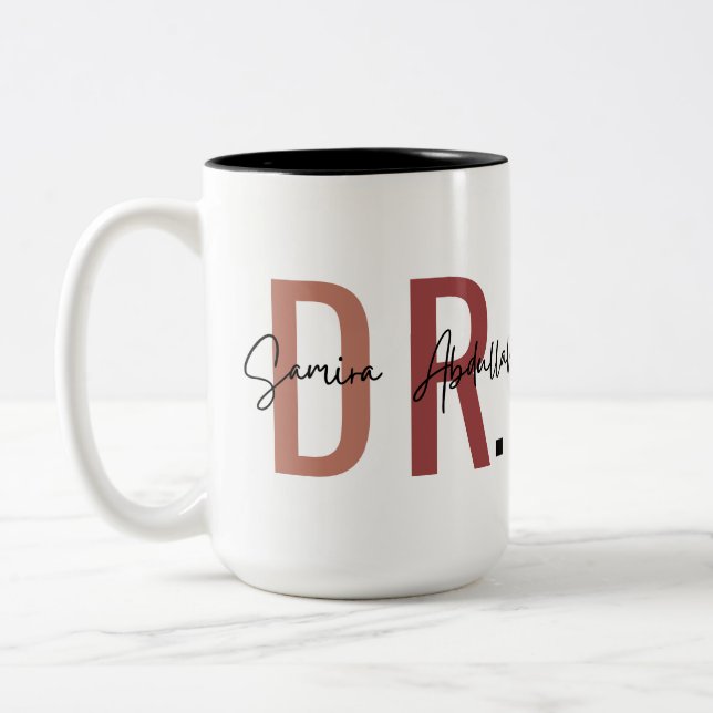 Mug DR personnalisé, (Gauche)