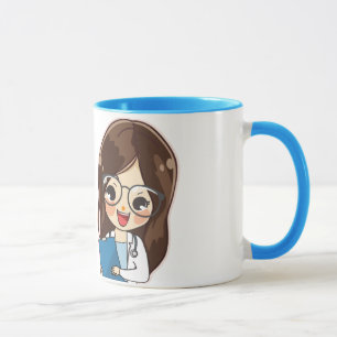 Mug Dr personnalisé (Votre nom) Café de doctorat