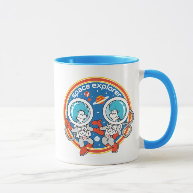 Mug Dr Seuss | Cadet Un Cadet Deux Espace Explorer (Droite)