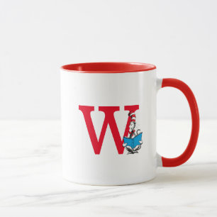 Mug Dr. Seuss Chat dans le Casquette - Lecture Monogra