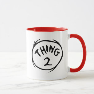 Mug Dr. Seuss   Chose Un Chose Deux - Chose Deux