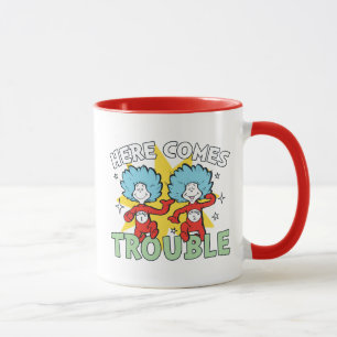Mug Dr. Seuss Chose Un Chose Deux Les Ennuis Arriven
