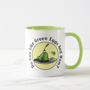 Mug Dr. Seuss   Icône des œufs verts et du jambon