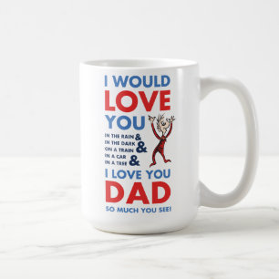 Mug Dr Seuss   Je T'Aime Papa Tant Que Tu Vois