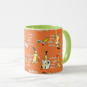 Mug Dr. Seuss Les Œufs verts au jambon Motif de person