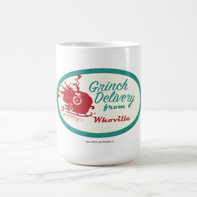 Mug Dr Seuss | Livraison Grinch de Who-ville (Centre)