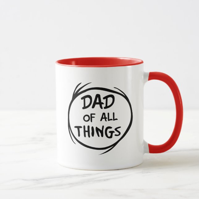 Mug Dr Seuss Thing One Thing Two - Papa de toutes chos (Droite)