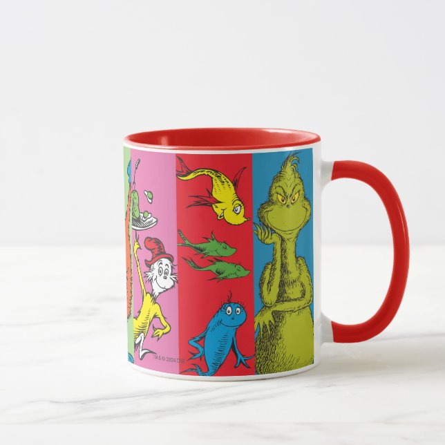 Mug Dr. Seuss | Tranche de personnage (Droite)