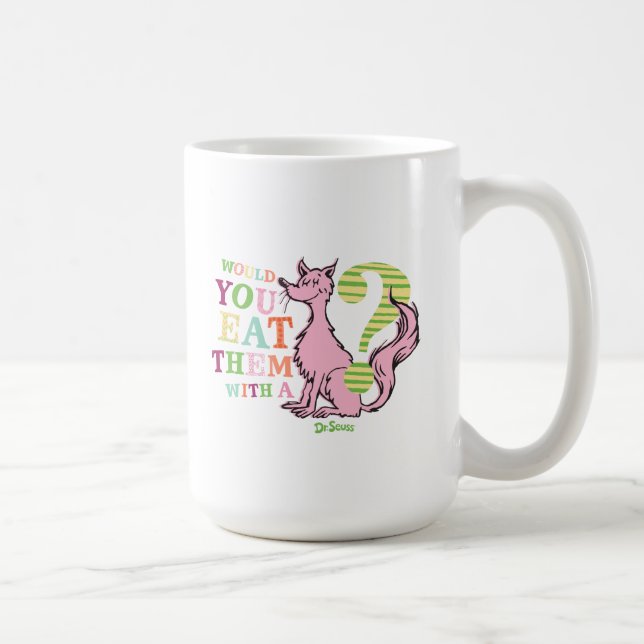 Mug Dr Seuss | Voudriez-Vous Les Manger Avec Un Renard (Droite)