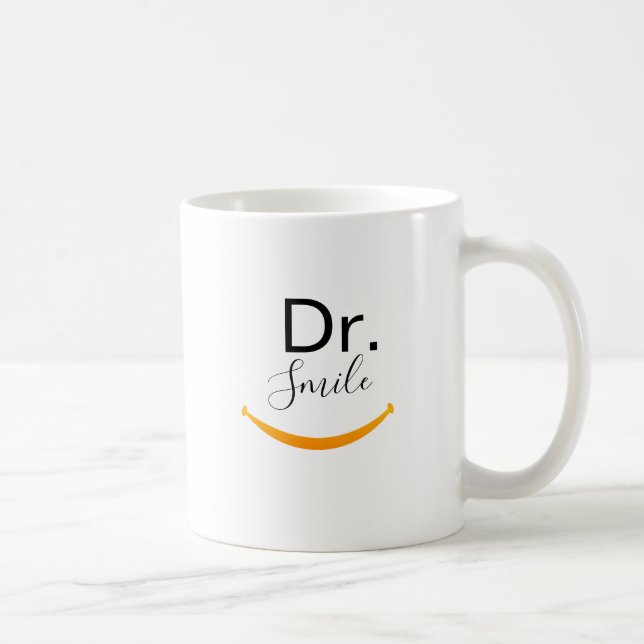 Mug Dr. Smile d'assistant dentaire d'hygiéniste de (Droite)
