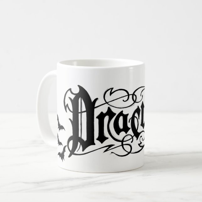 Mug Dracula Halloween (Devant gauche)