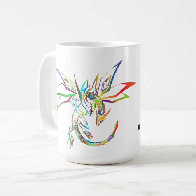 Mug Dragon arc-en-ciel (Devant gauche)