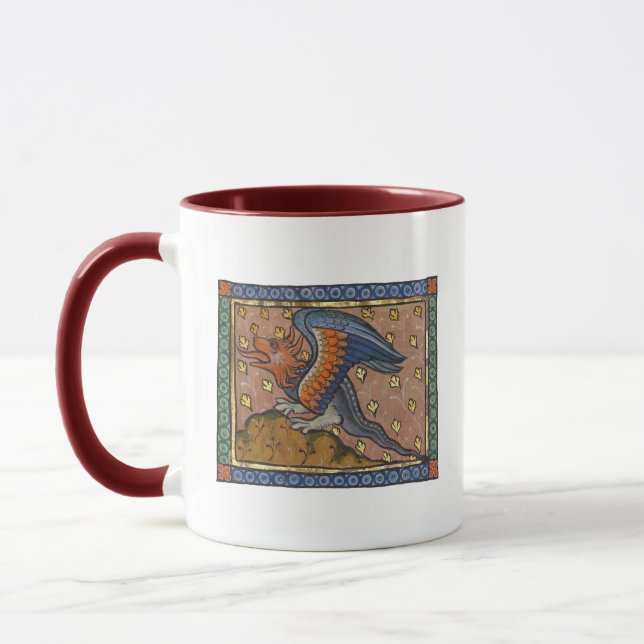Mug Dragon Bestiaire Médiéval c. 1270 (Gauche)