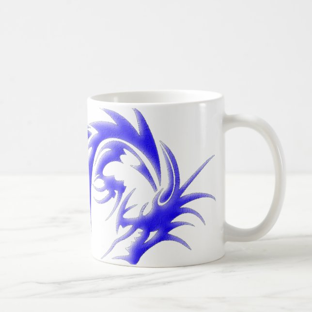 Mug Dragon bleu géant (Droite)