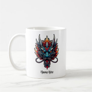 Mug Dragon Chinois Nom Personnalisé