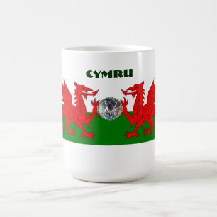 Mug Dragon de double du monde de Gallois