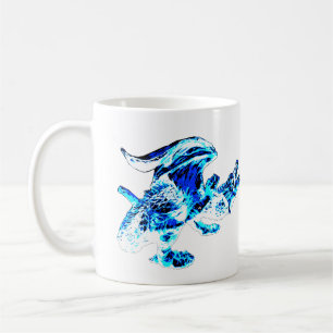 Mug Dragon de Givre Bleu Magie de Glace Fantastique My