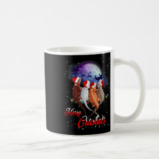Mug Dragon de Noël Drôle, Joyeux Crickets