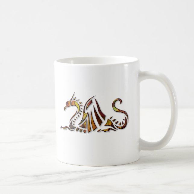 Mug Dragon de rouille (Droite)
