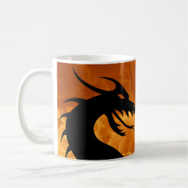 Mug Dragon d'incendie personnalisable 