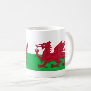 Mug Dragon gallois ~ Drapeau du Pays de Galles
