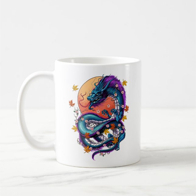 Mug Dragon japonais (Gauche)