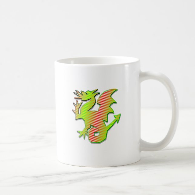 Mug Dragon stylisé (Droite)