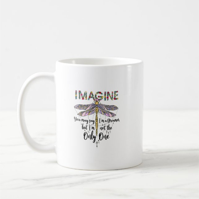 Mug Dragonfly Imagine You May Say Dragonfly Lover Cade (Gauche)