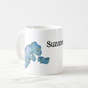 Mug - Dragons mère et enfant avec nom