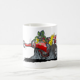 Mug Dragster de dessin animé