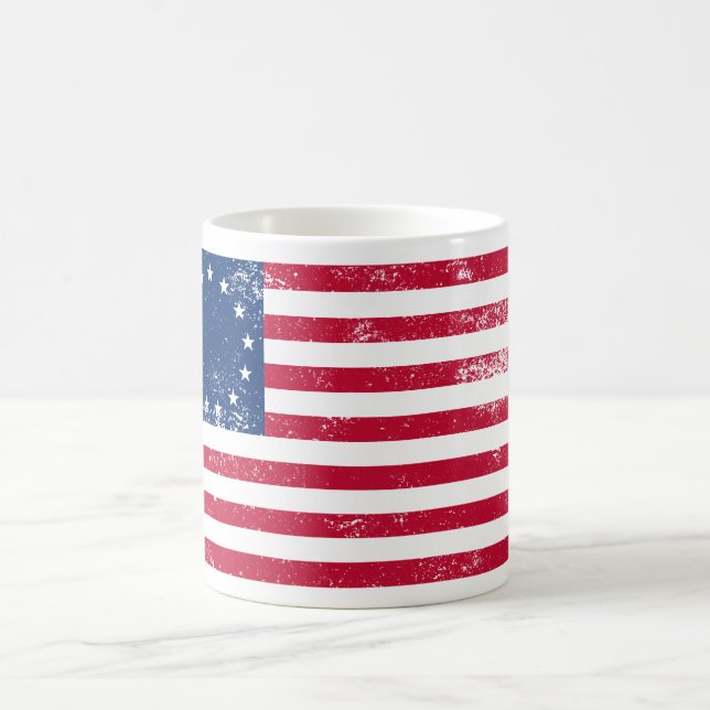 Mug Drapeau 1776 des USA (Centre)