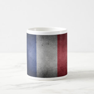 Mug Drapeau affligé par cru de la France