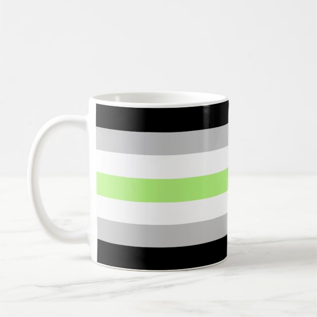 Mug Drapeau Agender (Gauche)