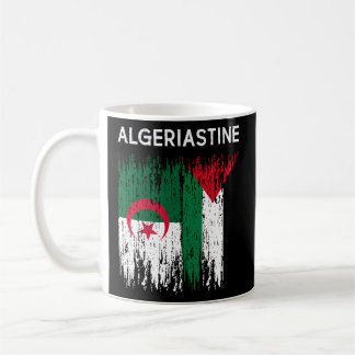 Mug Drapeau Algérien Et Palestinien Algérie Et Palesti