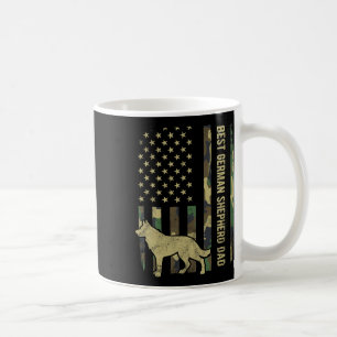 Mug Drapeau allemand Chien père Camouflage Drapeau amé