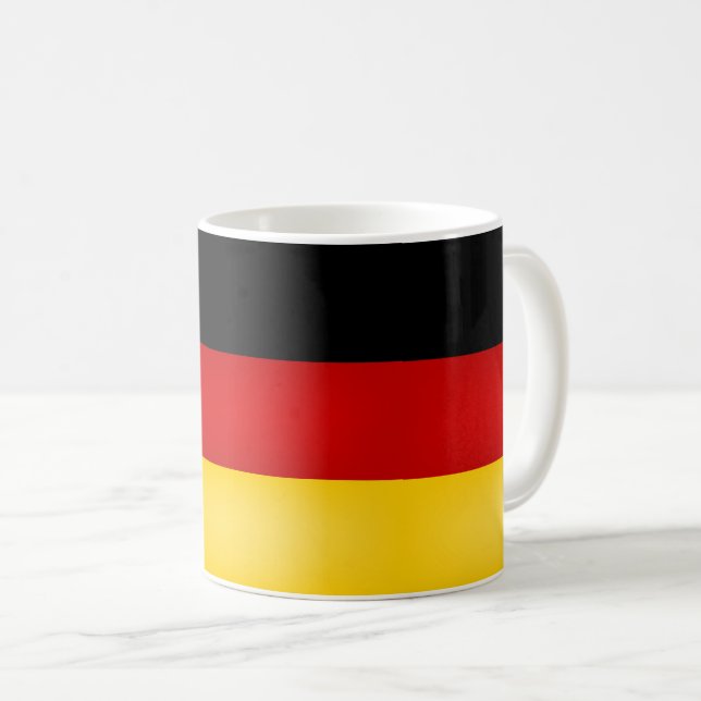 Mug Drapeau allemand cool (Devant droit)
