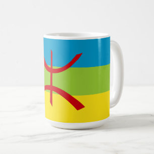 Mug Drapeau Amazigh Drapeau Berber Drapeau Kabyles